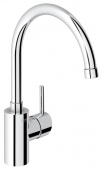 Смеситель для кухни GROHE Concetto с высоким С-изливом, 32661001 — фото, характеристики, купить в VOLGOGRAD-CLIMBO