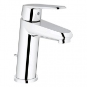 Смеситель для раковины GROHE Eurodisc Cosmopolitan с донным клапаном, уменьшенный, 23049002 — фото, характеристики, купить в VOLGOGRAD-CLIMBO