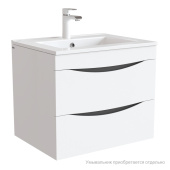 Тумба подвесная, белая, 60 см, Cloud,  IDDIS, CLO60W0i95. Подходит умывальник: 0136000i28 — фото, характеристики, купить в VOLGOGRAD-CLIMBO