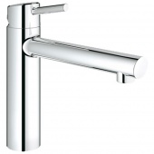 Смеситель для кухни GROHE Concetto с высоким изливом, 31128001 — фото, характеристики, купить в VOLGOGRAD-CLIMBO