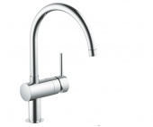 Смеситель для кухни GROHE Minta с выдвижным C-изливом и ограничением расхода воды, 3291800E — фото, характеристики, купить в VOLGOGRAD-CLIMBO