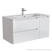 Тумба подвесная, белый, 100 см, Edifice, IDDIS, EDI10W1i95. Подходит умывальник 0101000i28 — фото, характеристики, купить в VOLGOGRAD-CLIMBO