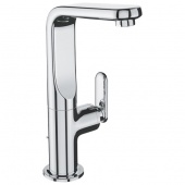 Смеситель для раковины GROHE Veris с донным клапаном и высоким изливом, 32184000 — фото, характеристики, купить в VOLGOGRAD-CLIMBO