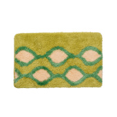 Коврик для ванной комнаты, 50*80 см, акрил, Curved Lines, green, IDDIS, 402A580I12 — фото, характеристики, купить в VOLGOGRAD-CLIMBO