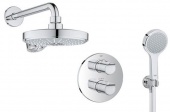 Термостат для душа GROHE Grohtherm 2000 с душевым гарнитуром (со встраиваемым механизмом), 34283001 — фото, характеристики, купить в VOLGOGRAD-CLIMBO