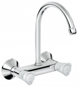 Смеситель для кухни GROHE Costa L, настенный с высоким изливом, 31191001 — фото, характеристики, купить в VOLGOGRAD-CLIMBO