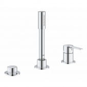 Смеситель для ванны GROHE Lineare New на 3 отверстия, хром (19965001) — фото, характеристики, купить в VOLGOGRAD-CLIMBO
