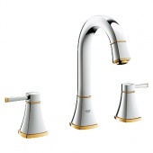 Смеситель для раковины GROHE Grandera с донным клапаном и высоким изливом, 20389IG0 — фото, характеристики, купить в VOLGOGRAD-CLIMBO