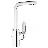 Смеситель для раковины GROHE Eurodisc Cosmopolitan с донным клапаном и высоким изливом, 23054002 — фото, характеристики, купить в VOLGOGRAD-CLIMBO