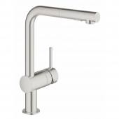 Смеситель для кухни GROHE Minta, суперсталь (30274DC0) — фото, характеристики, купить в VOLGOGRAD-CLIMBO