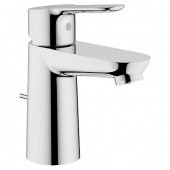 Смеситель для раковины GROHE BauEdge с донным клапаном, 23328000 — фото, характеристики, купить в VOLGOGRAD-CLIMBO
