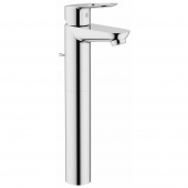 Смеситель для раковины GROHE BauLoop с донным клапаном, свободностоящий, хром (32856000) — фото, характеристики, купить в VOLGOGRAD-CLIMBO