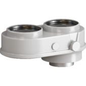 RCA-0880-250000 Адаптер моноблочный переход с D60/100 на 80/80 конденсационный — фото, характеристики, купить в VOLGOGRAD-CLIMBO