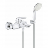 Смеситель для ванны GROHE Eurostyle New Solid с душевым набором, хром (2372930A) — фото, характеристики, купить в VOLGOGRAD-CLIMBO