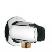 Подключение для душевого шланга GROHE Movario с держателем, 28406000 — фото, характеристики, купить в VOLGOGRAD-CLIMBO