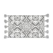 Коврик для ванной комнаты с кисточками, 50x80, микрофибра, серый, IDDIS — фото, характеристики, купить в VOLGOGRAD-CLIMBO