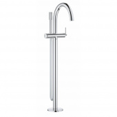 Смеситель для ванны GROHE Atrio New с душевым гарнитуром, верхняя монтажная часть, напольный монтаж, хром (32653003) — фото, характеристики, купить в VOLGOGRAD-CLIMBO