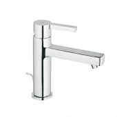 Смеситель для раковины GROHE Lineare с донным клапаном и средним изливом, 23443000 — фото, характеристики, купить в VOLGOGRAD-CLIMBO
