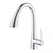 Смеситель для кухни GROHE Zedra New с выдвижной лейкой, хром (32294002) — фото, характеристики, купить в VOLGOGRAD-CLIMBO