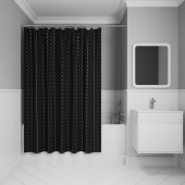 Штора для ванной, 200x180 см, Полиэстер, IDDIS, BB05P18i11 — фото, характеристики, купить в VOLGOGRAD-CLIMBO