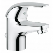 Смеситель для раковины GROHE Euroeco с донным клапаном, хром (23262000) — фото, характеристики, купить в VOLGOGRAD-CLIMBO