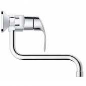 Смеситель для кухни GROHE Eurosmart new настенный, вынос 200 мм, хром (32224002) — фото, характеристики, купить в VOLGOGRAD-CLIMBO