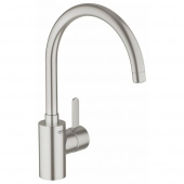 Смеситель для кухни GROHE Eurosmart Cosmopolitan, высокий излив, суперсталь (32843DC0) — фото, характеристики, купить в VOLGOGRAD-CLIMBO