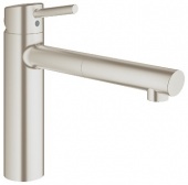 Смеситель для кухни GROHE Concetto с выдвижным изливом, 31129DC1 — фото, характеристики, купить в VOLGOGRAD-CLIMBO