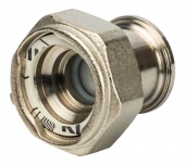 STOUT Разъемное соединение с плоским уплотнением, никелированное 3/4 (SDG-0019-010020) — фото, характеристики, купить в VOLGOGRAD-CLIMBO