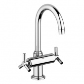 Смеситель для раковины GROHE Atrio Ypsilon с донным клапаном, 21019000 — фото, характеристики, купить в VOLGOGRAD-CLIMBO