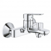 Смеситель для ванны GROHE BauEdge, настенный монтаж (23605000) — фото, характеристики, купить в VOLGOGRAD-CLIMBO