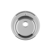 Мойка, нержавеющая cталь, полированная, D510, Basic, IDDIS, BAS51P0i77 — фото, характеристики, купить в VOLGOGRAD-CLIMBO