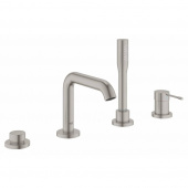 Смеситель GROHE Essence New для ванны на 4 отверстия, суперсталь (19578DC1) — фото, характеристики, купить в VOLGOGRAD-CLIMBO