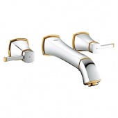 Смеситель для раковины GROHE Grandera на 3 отверстия (верхняя монтажная часть, вынос 234 мм), 20415IG0 — фото, характеристики, купить в VOLGOGRAD-CLIMBO