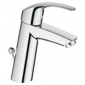 Смеситель для раковины GROHE Eurosmart с донным клапаном и энергосберегающим картриджем, 2339310E — фото, характеристики, купить в VOLGOGRAD-CLIMBO