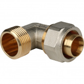 STOUT Угольник-переходник с наружной резьбой 1 1/4"x32 для металлопластиковых труб винтовой (SFS-0006-011432) — фото, характеристики, купить в VOLGOGRAD-CLIMBO