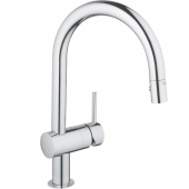 Смеситель для кухни GROHE Minta с C-изливом/лейкой, 32321000 — фото, характеристики, купить в VOLGOGRAD-CLIMBO