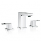 Смеситель для раковины GROHE Eurocube с донным клапаном, 20351000 — фото, характеристики, купить в VOLGOGRAD-CLIMBO