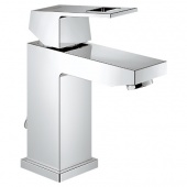 Смеситель для раковины GROHE Eurocube с цепочкой, 23131000 — фото, характеристики, купить в VOLGOGRAD-CLIMBO