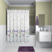 B12P118i11 Штора для ванной комнаты, коллекция Basic — фото, характеристики, купить в VOLGOGRAD-CLIMBO