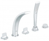 Смеситель для ванны GROHE Ondus с душевым гарнитуром, 31047000 — фото, характеристики, купить в VOLGOGRAD-CLIMBO