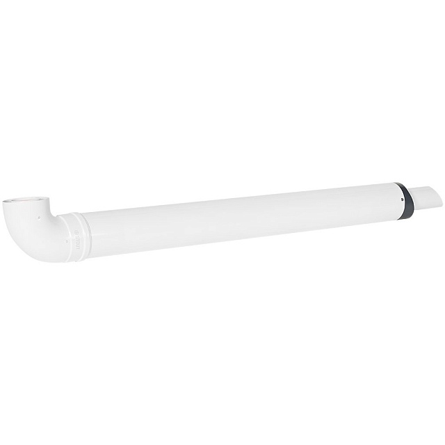 STOUT SCR-6010-251250 STOUT Комплект дымохода Антилед УНИВЕРСАЛЬНЫЙ традиц. коакс. D60/100, L1250 (хомут, фланец, втулка, адаптер, рабочая длина 1000 мм) кроме Immergas, Navien D75/100 стар. — фото, характеристики