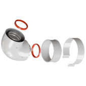 RCA-6010-250100 Начальный участок 90 гр. универсальный 60/100 — фото, характеристики, купить в VOLGOGRAD-CLIMBO