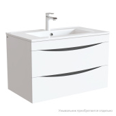 Тумба подвесная, белая, 80 см, Cloud,  IDDIS, CLO80W0i95. Подходит умывальник: 0138000i28 — фото, характеристики, купить в VOLGOGRAD-CLIMBO