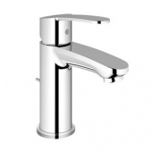 Смеситель для раковины GROHE Eurostyle Cosmopolitan с донным клапаном, уменьшенный, 23037002 — фото, характеристики, купить в VOLGOGRAD-CLIMBO
