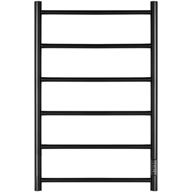 Полотенцесушитель STOUT электрический JAZZ quadro 80*50 Черный матовый — фото, характеристики