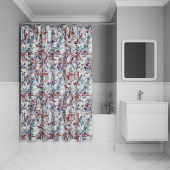 Штора для ванной, 200x180 см, Полиэстер, IDDIS, BX05P18i11 — фото, характеристики, купить в VOLGOGRAD-CLIMBO