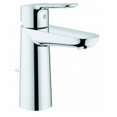 Смеситель для раковины GROHE BauEdge с донным клапаном, M-Size, хром (23758000) — фото, характеристики, купить в VOLGOGRAD-CLIMBO