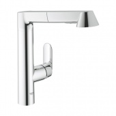 Смеситель для кухни GROHE K7 с выдвижным изливом, 32176000 — фото, характеристики, купить в VOLGOGRAD-CLIMBO