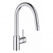 Смеситель для кухни GROHE Eurosmart Cosmopolitan, высокий излив, хром (31481001) — фото, характеристики, купить в VOLGOGRAD-CLIMBO